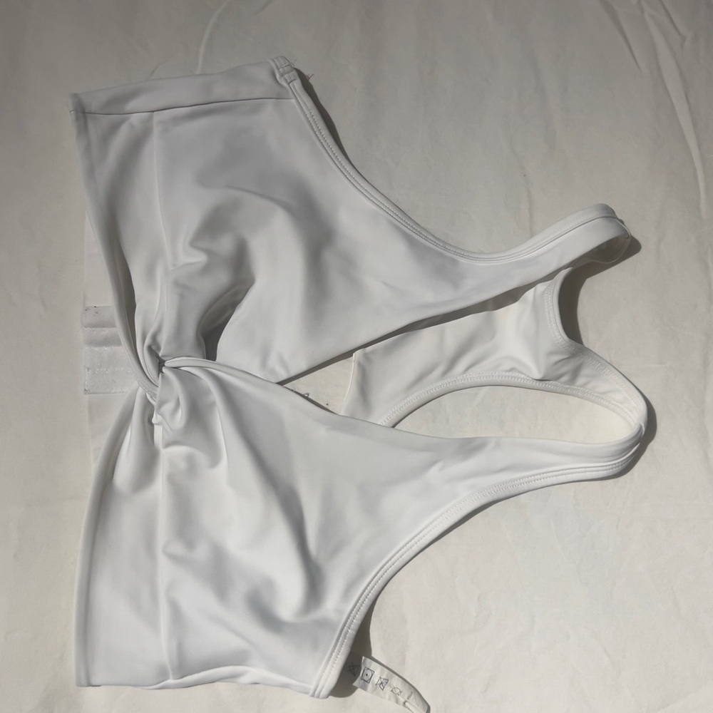 White Sports Bra